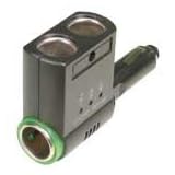 Wagan Triple Socket 12VDC Power Splitter with Battery Checker