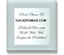 A Personal Web Domain Name Kit - Premium Glass Keepsake
