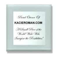 A Personal Web Domain Name Kit - Premium Glass Keepsake