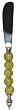 Decorative Spreader with Yellow Colored Resin Handle Set / 4