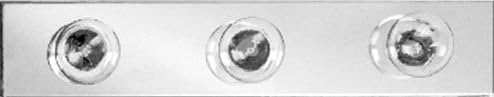Afina Corporation LC20P 20 in.Wide Polished Contemporary Light Bar