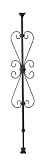 Baluster Heart Scroll Oilrubbed Copper 21ES4sAKVrL. SL160 Baluster Heart Scroll Oilrubbed Copper