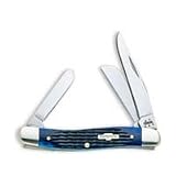 Blue Bone Three Blade Pocket Knife, 3 5/8