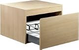 KOHLER K-3080-F5 Purist Wall Mount Cabinet, White Oak