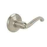 Schlage F51SK FLA 619 Flair Entry Lever, Satin Nickel with SecureKey