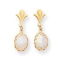 Sardelli - 14k Yellow Gold Opal Dangle Earrings