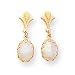 Sardelli - 14k Yellow Gold Opal Dangle Earrings