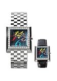 Corum 138-341-47-0521-BN04 Pyramid Black Dial Stainless Steel Leather Women's Watch