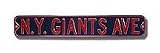 Steel Street Sign: N.Y. GIANTS AVE
