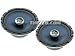 Audiobahn 6 1/2 2-Way Speakers with Removable Tweeters (ABF26T)