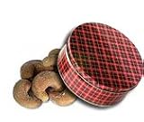 2 lb Extra Large Roasted Cashews Tin - Plaid