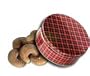 2 lb Extra Large Roasted Cashews Tin - Plaid