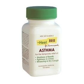 Asthma - Homeopathic Medication - 100 Tablets