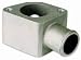 Filler Neck Housing Manif. Mounted H-2 5/16 in. R/L Water Hose Outlet Location Incl. 0.5 NPT And 2 0.25 in. NPT Machined Ports V8/90 Deg V6 Chevy Cast Aluminum