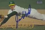 Jason Wood, Oakland Athletics Autographed Card