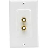 Speaker Connector Wall Plates