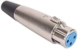 XLR Type In-line Female 3 Pin
