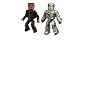 Marvel Minimates 21 Iron Man Movie Jim Rhodes and Mark I Iron Man