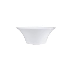Boreal White by Guy Degrenne - Oval Salad Bowl - 11 inches by 