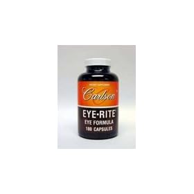 Carlson Laboratories - Eye-Rite Eye Formula, 180 capsules