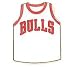 Chicago Bulls Jersey Pin