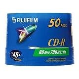 Fujifilm 50PK CD-R 4.7GB 48X SLVR-THERM PRINT  SPINDLE ( 25307103 )