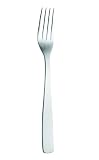 A Di Alessi Knifeforkspoon 7-3/4-Inch Table Fork, Satin Finish, Set of 6