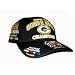 Green Bay Packers Commemorative Super Bowl Champions Baseball Cap (Black)