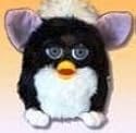 Furby Model 70-800 "Skunk" Black + White Electronic Furbie