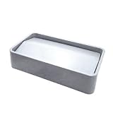 TOP UNTOUCHABLE GRAY, EA, 10-0374 RUBBERMAID COMMERCIAL WASTE RECEPTACLES