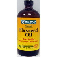 Flax Seed Oil, 16 Fl. Oz. (473 Ml) by Good n Natural