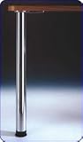 666-8S-C1 Zoom Table Leg Chrome 34-1/4