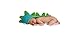 Newborn Baby Girl/Boy Crochet Knit Costume Photo Photography Prop Hats Outfits (Blue Dinosaur)