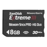 SanDisk Extreme III 8 GB Memory Stick Pro-HG Duo - Bulk Package