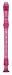 Yamaha YRS-20BP 3-Piece Transparent Soprano Recorder, Bubble Gum Pink