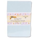 Kids Line Jersey Knit Fitted Bassinet Sheet -... by Kids Line