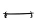 2007-2010 CHEVY SILVERADO HEAVY DUTY / 2007-2010 GMC SIERRA HEAVY DUTY REAR STEP BUMPER HITCH DRAW BAR