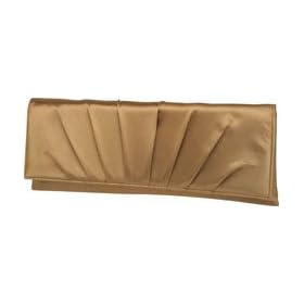 Satin pleats clutch , Evening Bag - Beatriz (71 50037)