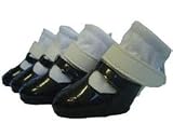Black Mary Jane Dog Shoes -Size 1