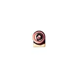 free spirit copper wave candleholder with candle by rosenthal