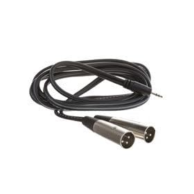 HOSA STEREO 3.5mm (M) - TWO XLR(M), 3m (9.9 ft.): Electronics