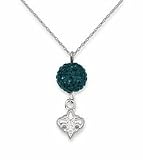 New Orleans Hornets Ovation Crystal Necklace