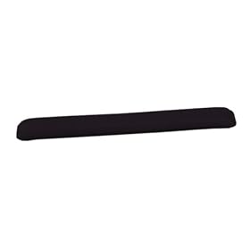 Textured Gel Wrist Wrest Black Lycra Material Feels Smooth
