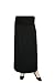 Lilo Maternity Long Matte Jersey Skirt Black (Small / 39 Inches)