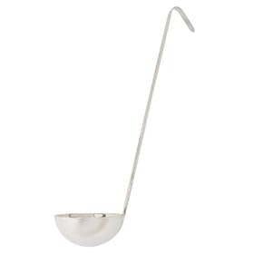 Buy Economy Ladle, 10 Oz., 15-1 8'' Handle, One Piece, Stainless Steel