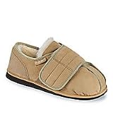 FootSmart Men’s / Women’s Genuine Sheepskin Wrap Slippers