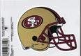 San Francisco 49ers Window Cling Decal
