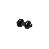 8 Gauge Black Acrylic Plug