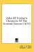 John of Fordun's Chronicle of the Scottish Nation