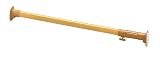 超強力伸縮ポール 木目調 (68～104cm､耐荷重60～30kg)